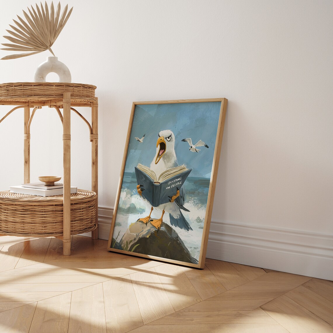Cute Bird Funny Toilet Bathroom Humor Sign - Image 5