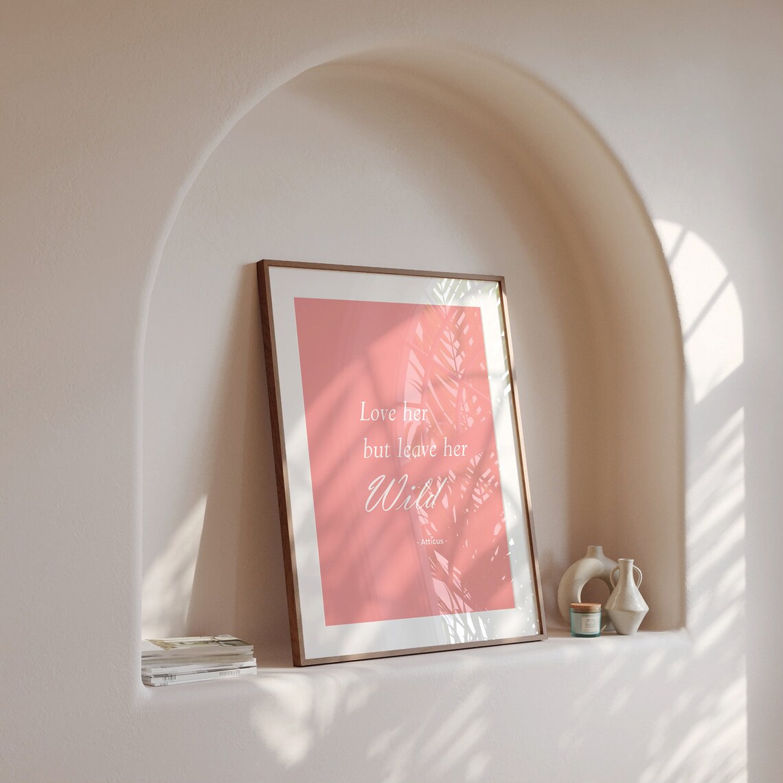 Atticus Poetry Art Print, Love Her But Leave Her Wild - Image 5