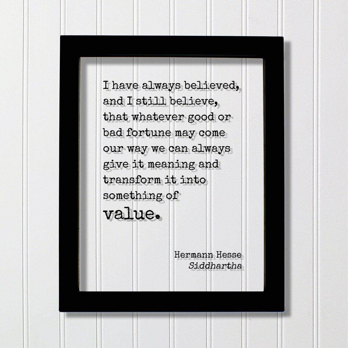Siddhartha Hermann Hesse Quote Art Print