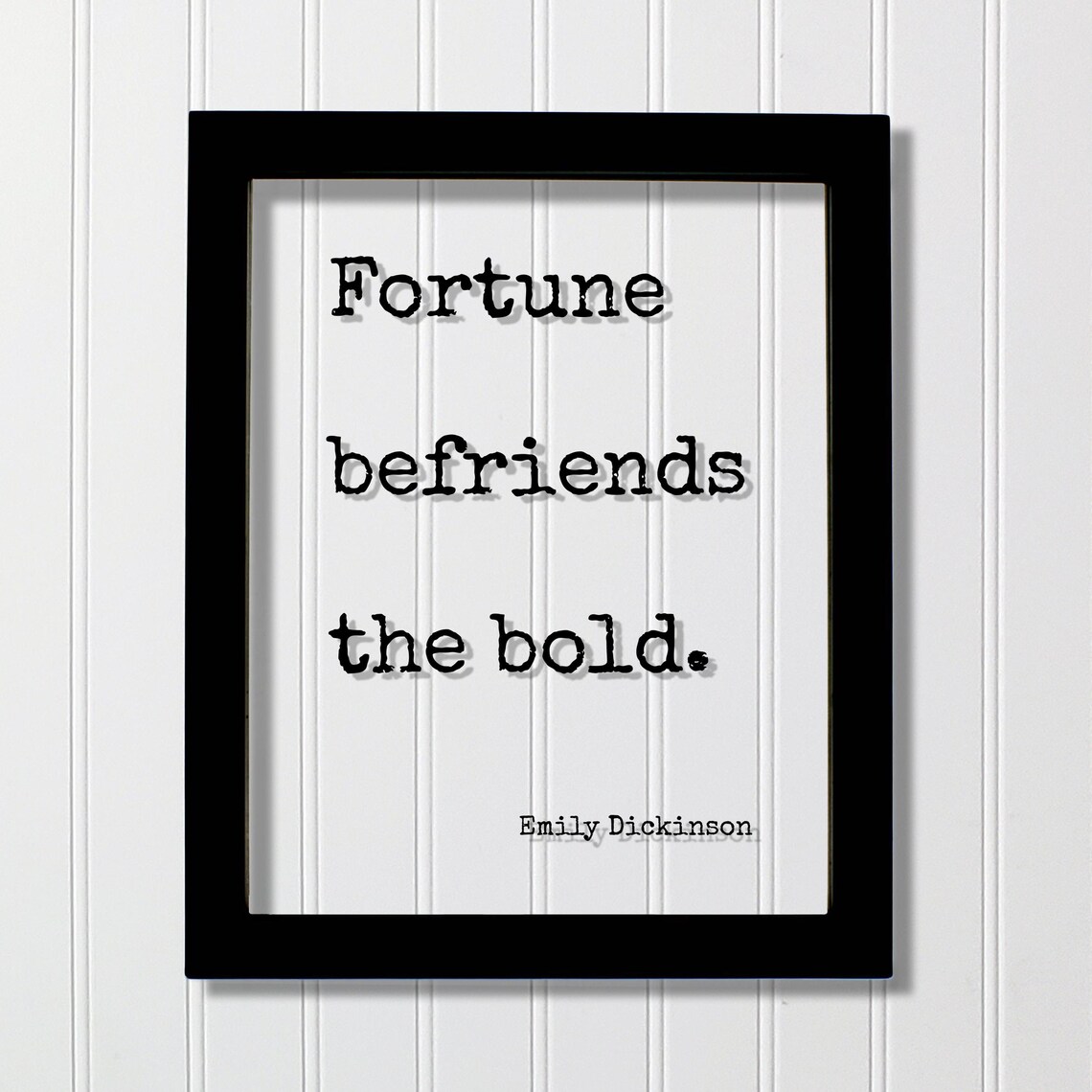 Emily Dickinson Quote Art Print, Bold Courage