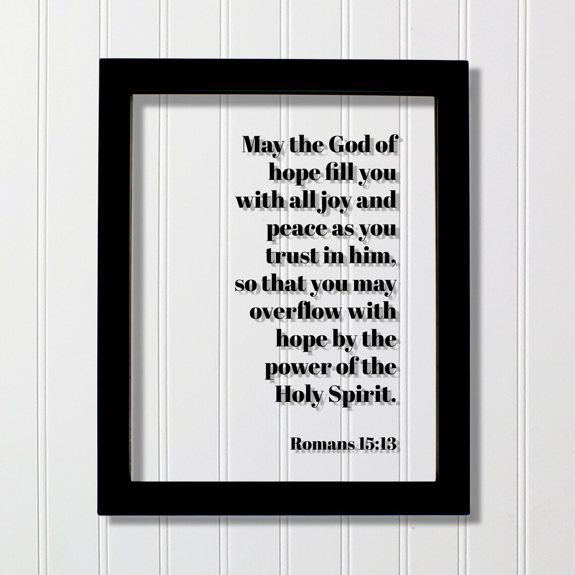 Romans 15:13 Hope, Joy and Peace Art Print