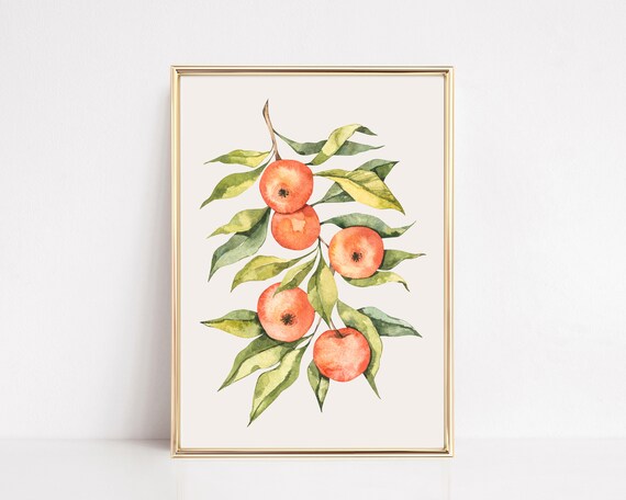 Thanksgiving Fall Kitchen Wall Art Poster
