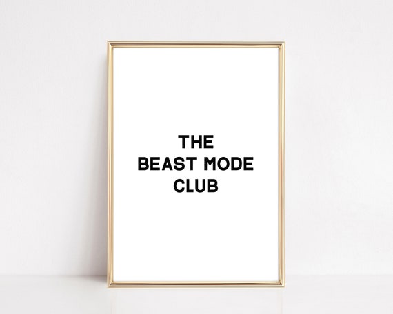 Gym Sign Gym Wall Art Home Gym Decor Luxury Home Gym Art Workout Room Decor Motivational Poster Wall Art