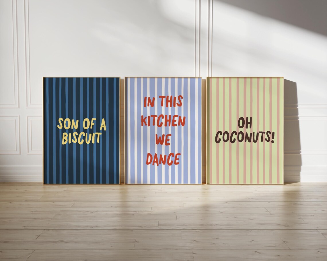 This Kitchen Is For Dancing - Quote Print - Image 2