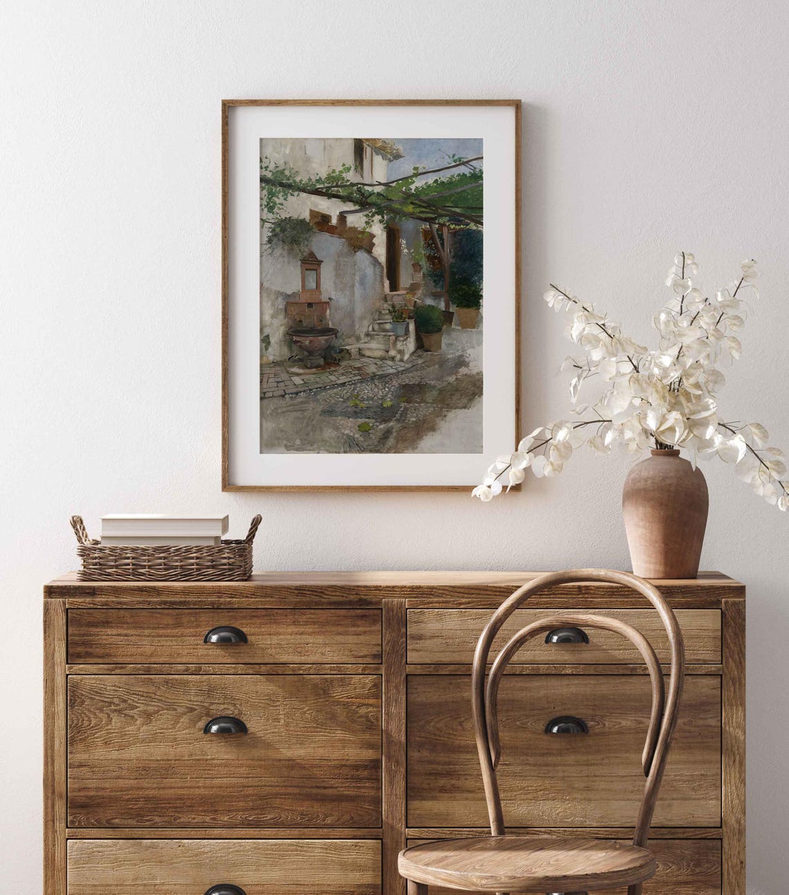 Vintage City Print Cityscape Wall Art Vintage Oil Painting Cottage Art Poster Home Decor Art Wa249 - Image 4