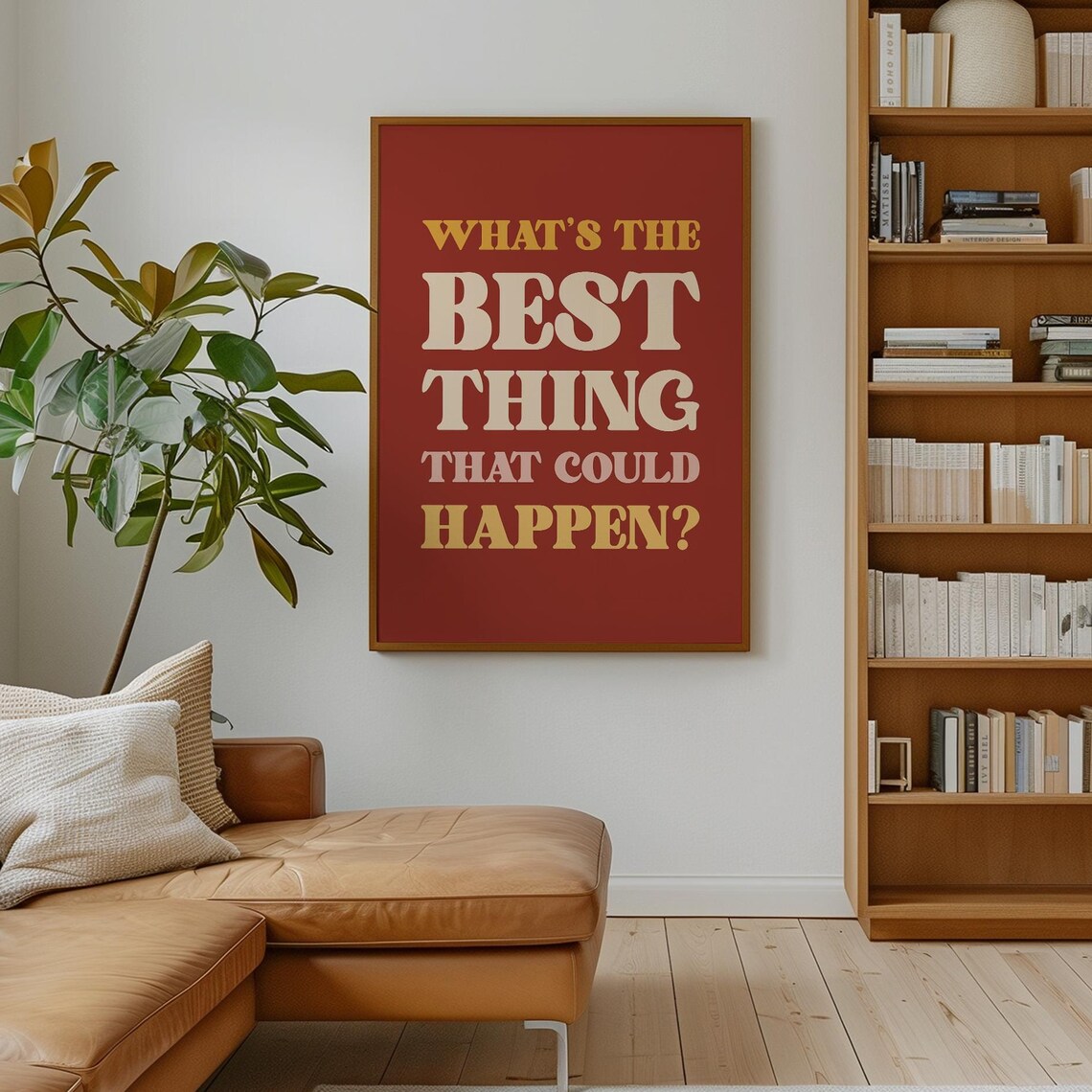 What's The Best Thing That Could Happen? Retro Typography