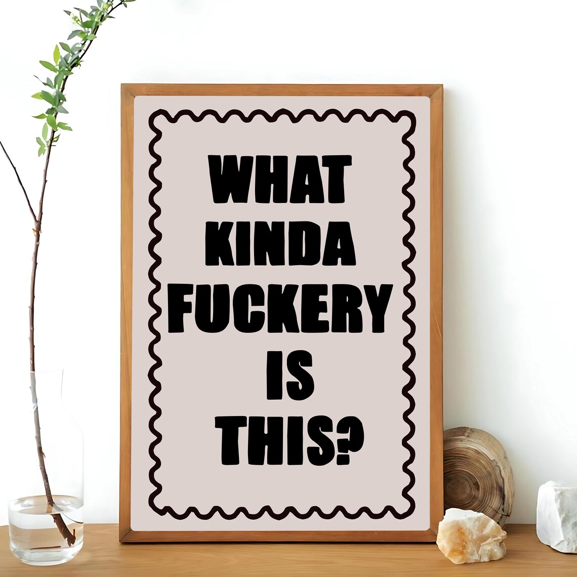What Kinda Fckery Is This, Funny Sweary Quote - Image 3