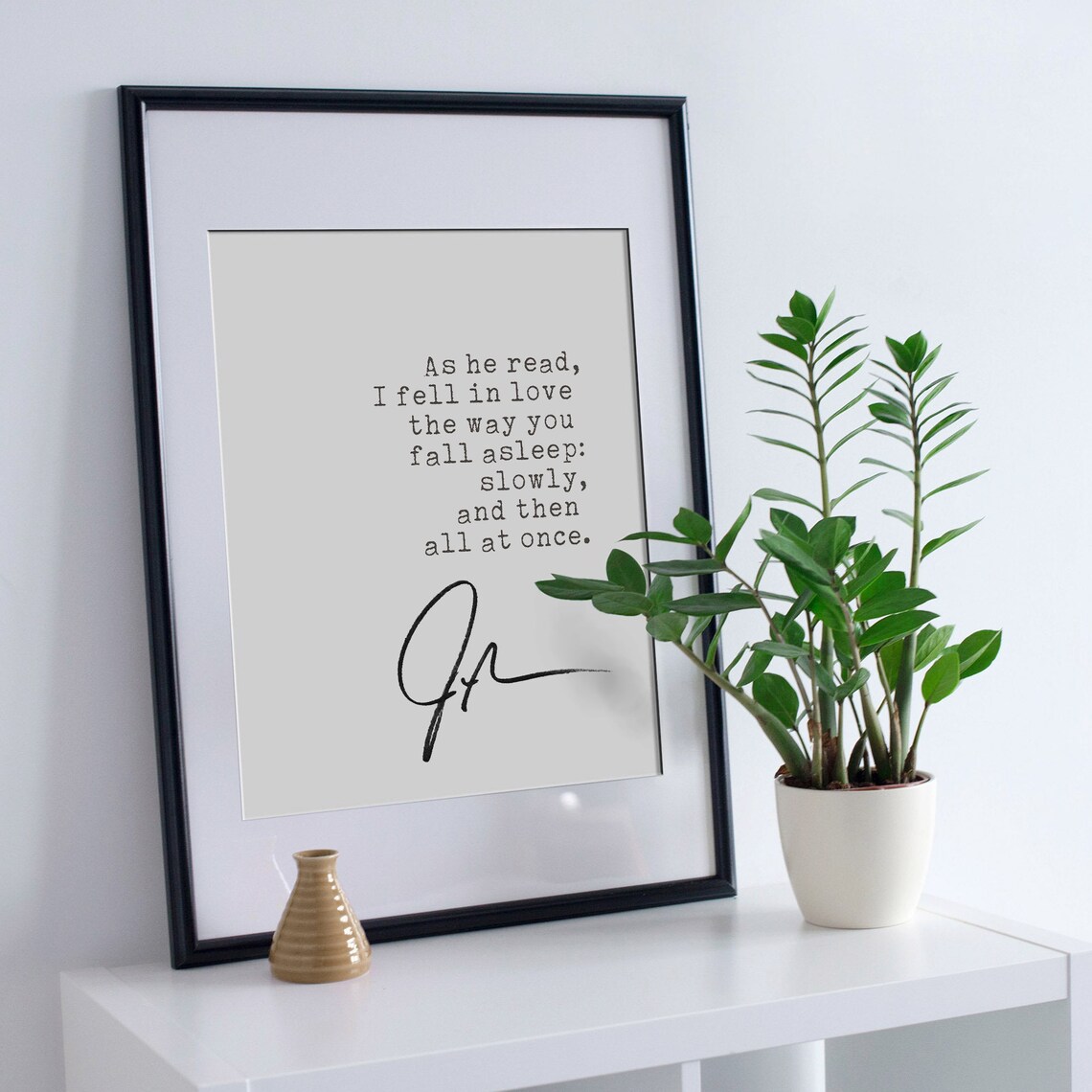 The Fault In Our Stars Quote, John Green Poster - Image 2