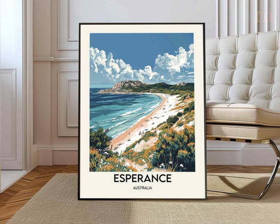 Esperance Poster Wall Art Print Photo Travel Australia