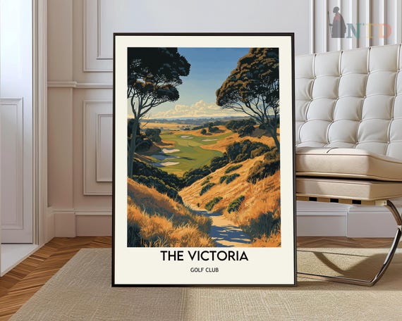 The Victoria Golf Club Poster Wall Art Print Photo Cheltenham