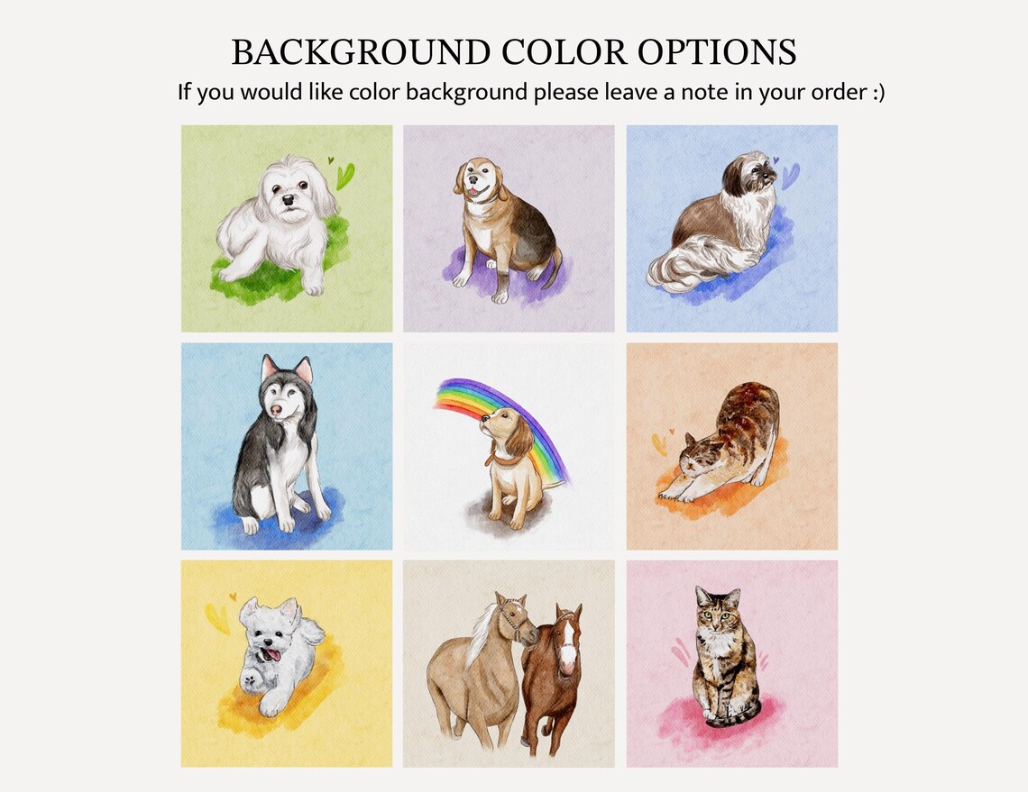 Golden Retriever with Rainbow Watercolor Happy Dog Rainbow Bridge Wall Art - Image 2