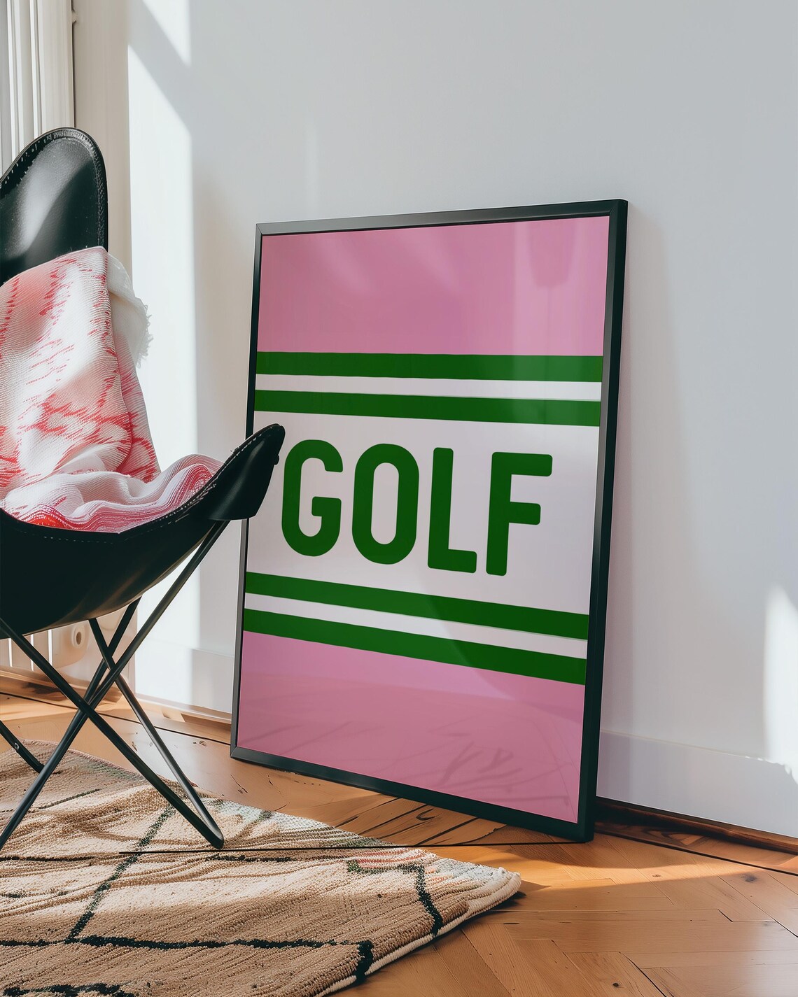 Golf Wall Art, Sports Print for Office Decor - Image 3