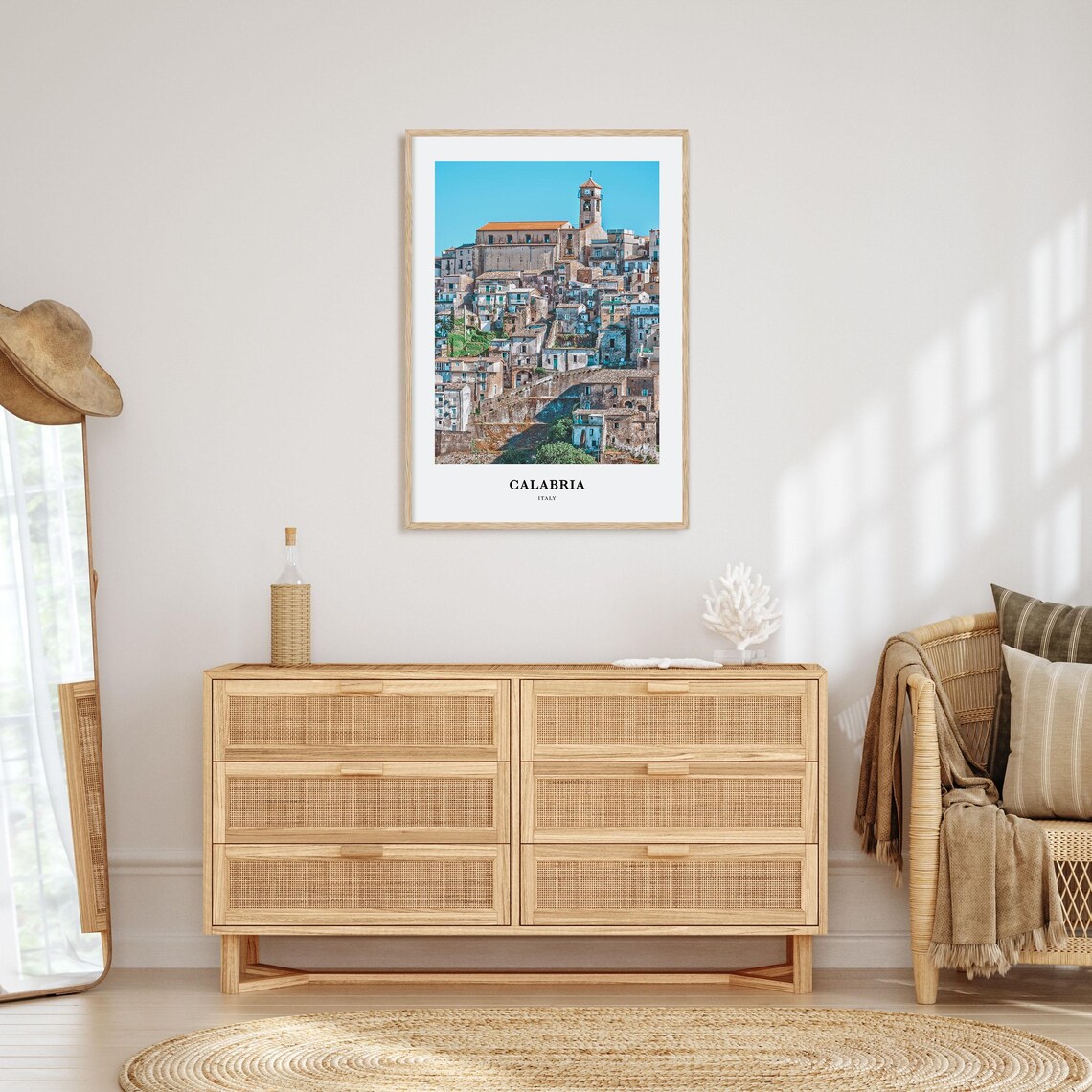 Calabria Travel Poster, Italy Wall Art Print - Image 2