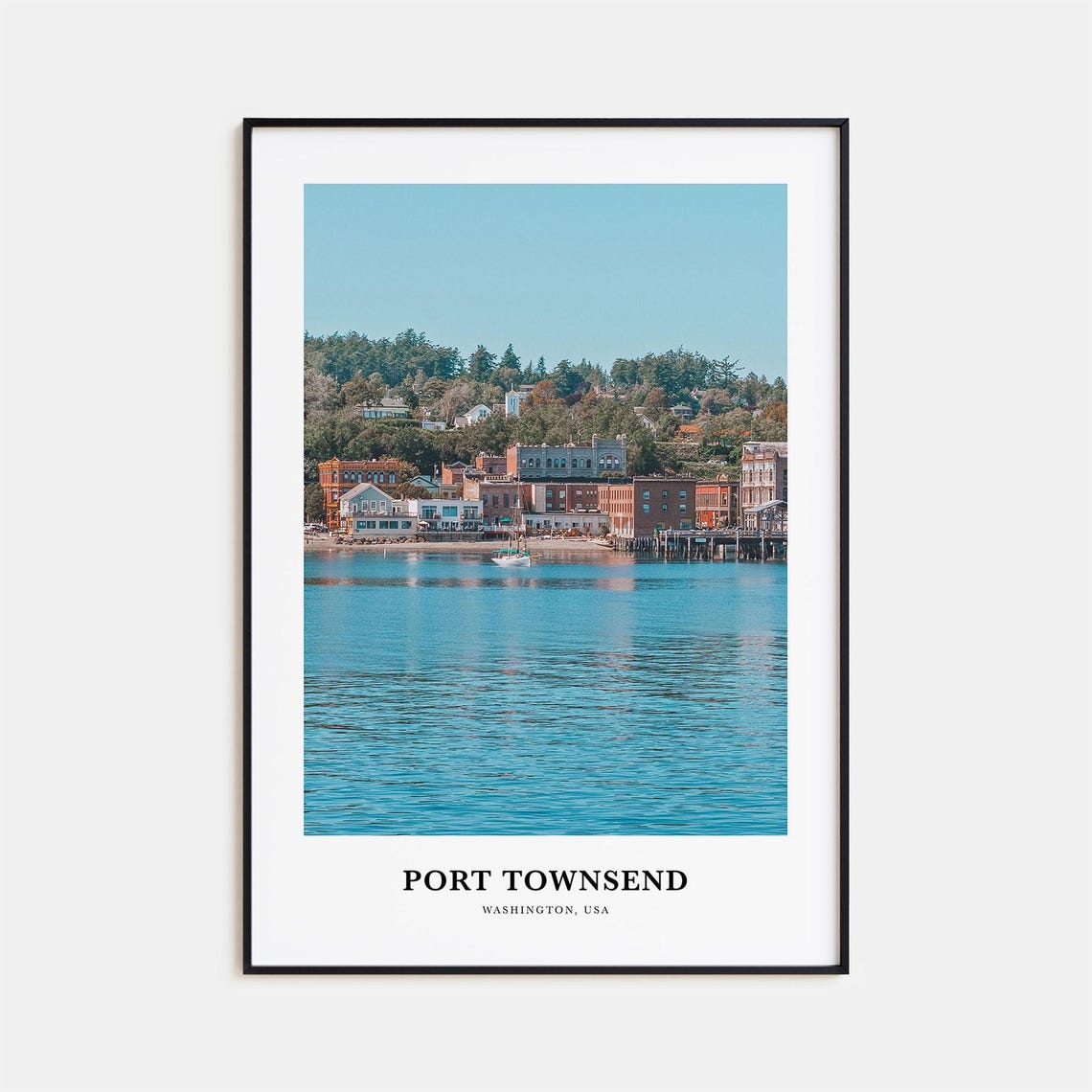 Port Townsend Print Port Townsend Photo Poster Port Townsend Travel Wall Art Port Townsend Map Print Port Townsend Washington Usa