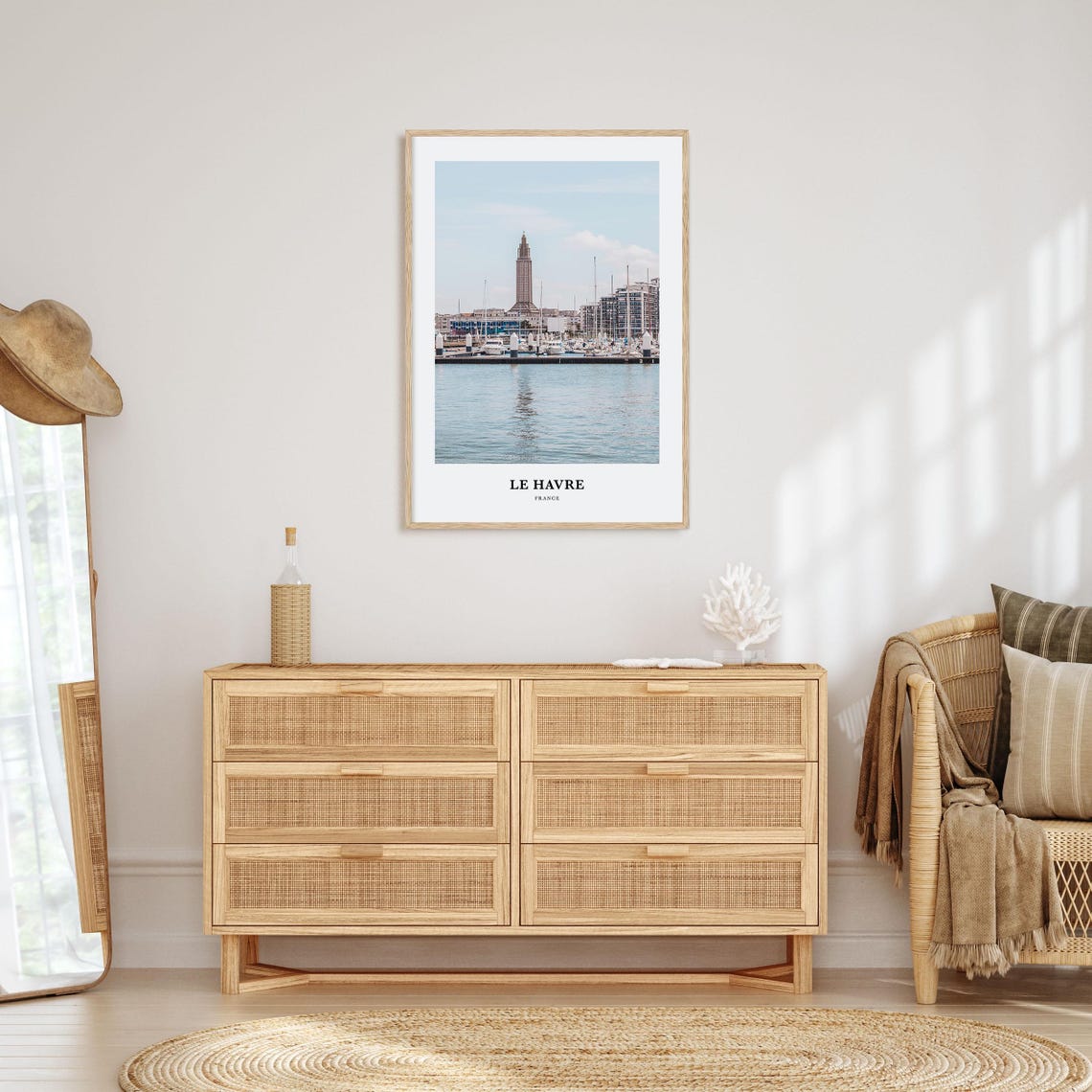 Le Havre Print Le Havre Photo Poster Le Havre Travel Wall Art Le Havre Map Print Le Havre Photography Print Le Havre Wall Dcor France - Image 2