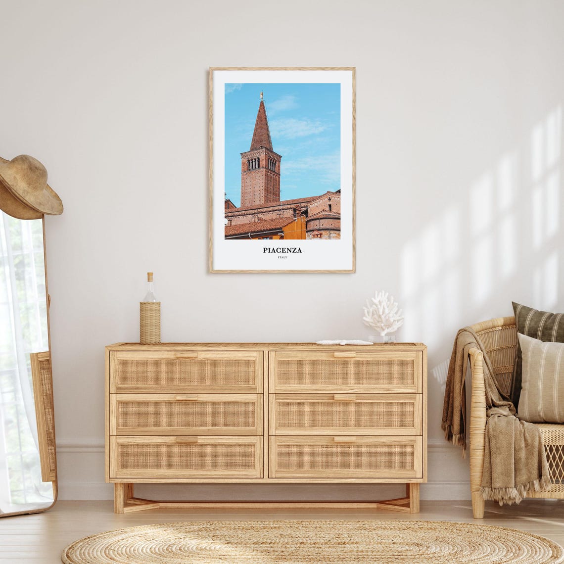 Piacenza Print Piacenza Photo Poster Piacenza Travel Wall Art Piacenza Map Print Piacenza Photography Print Piacenza Wall Dcor Italy - Image 2