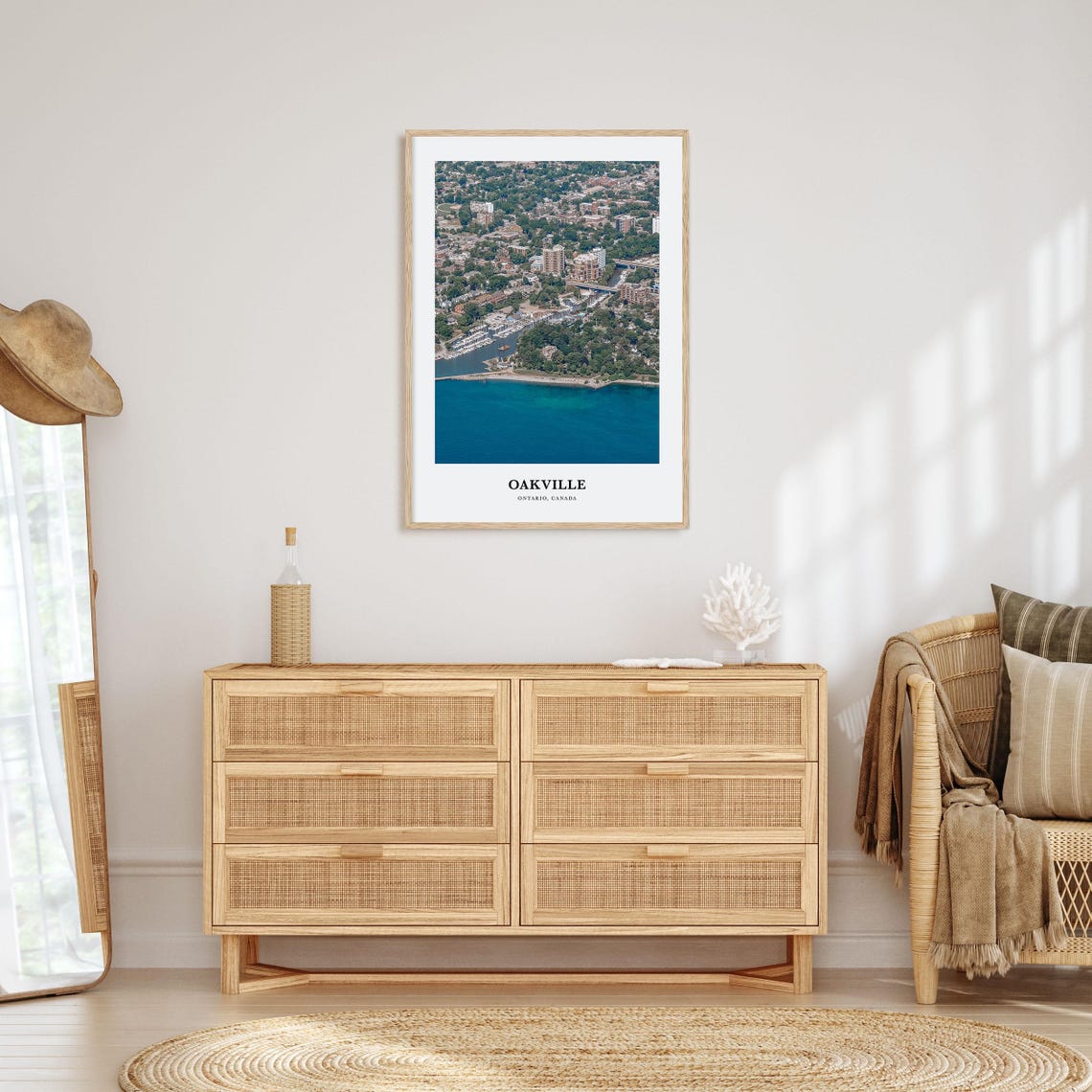 Oakville Print Oakville Photo Poster Oakville Travel Wall Art Oakville Map Print Oakville Print Oakville Wall Dcor Ontario Canada - Image 2