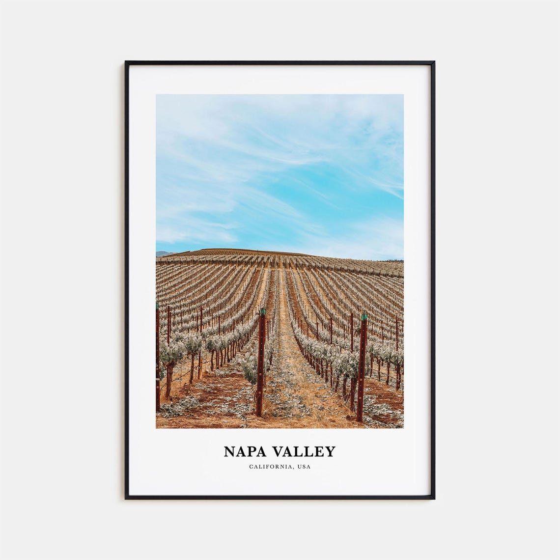 Napa Valley Print Napa Valley Photo Poster Napa Valley Travel Wall Art Napa Valley Map Print Napa Valley Photography California Usa