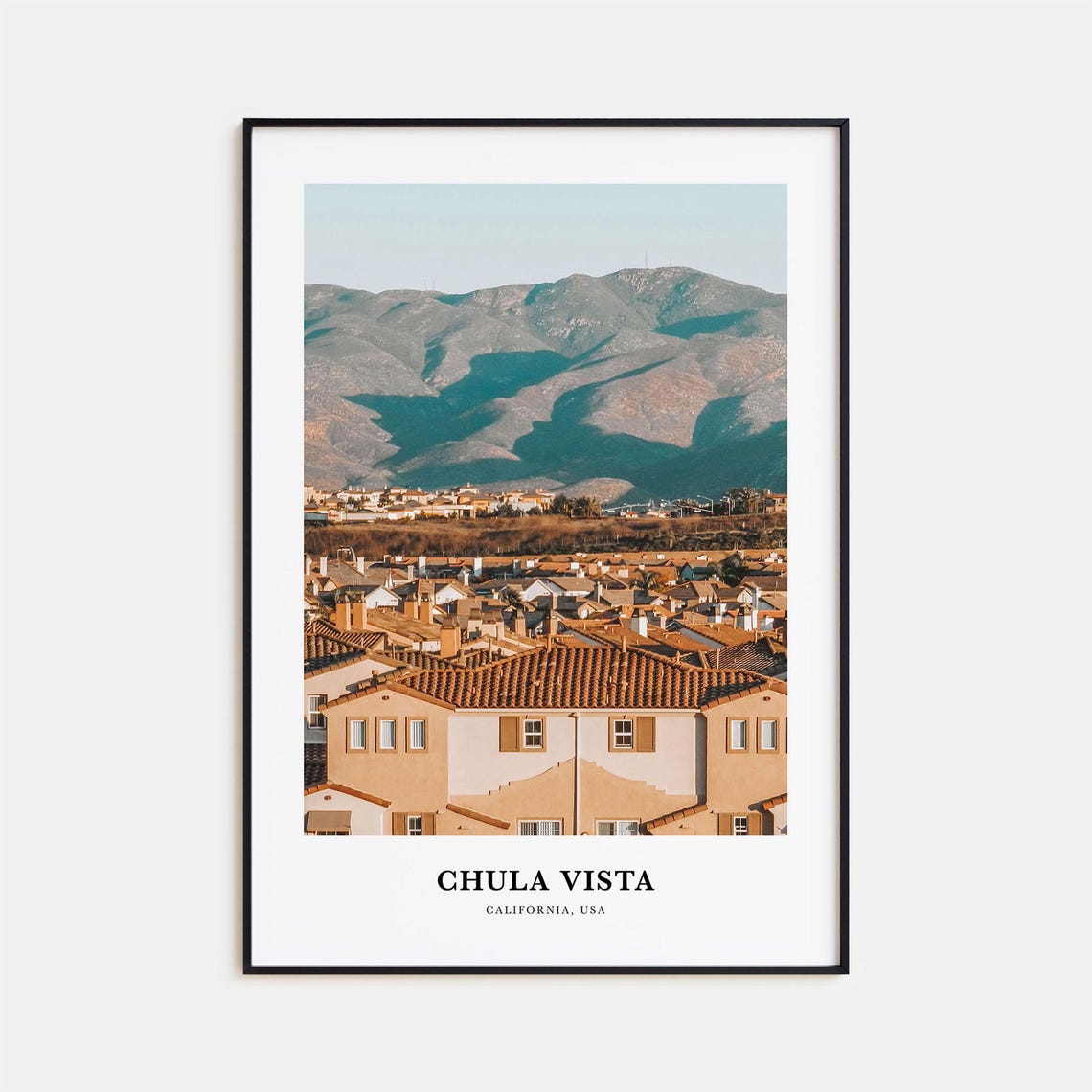 Chula Vista Print Chula Vista Photo Poster Chula Vista Travel Wall Art Chula Vista Map Print Chula Vista Photography California Usa
