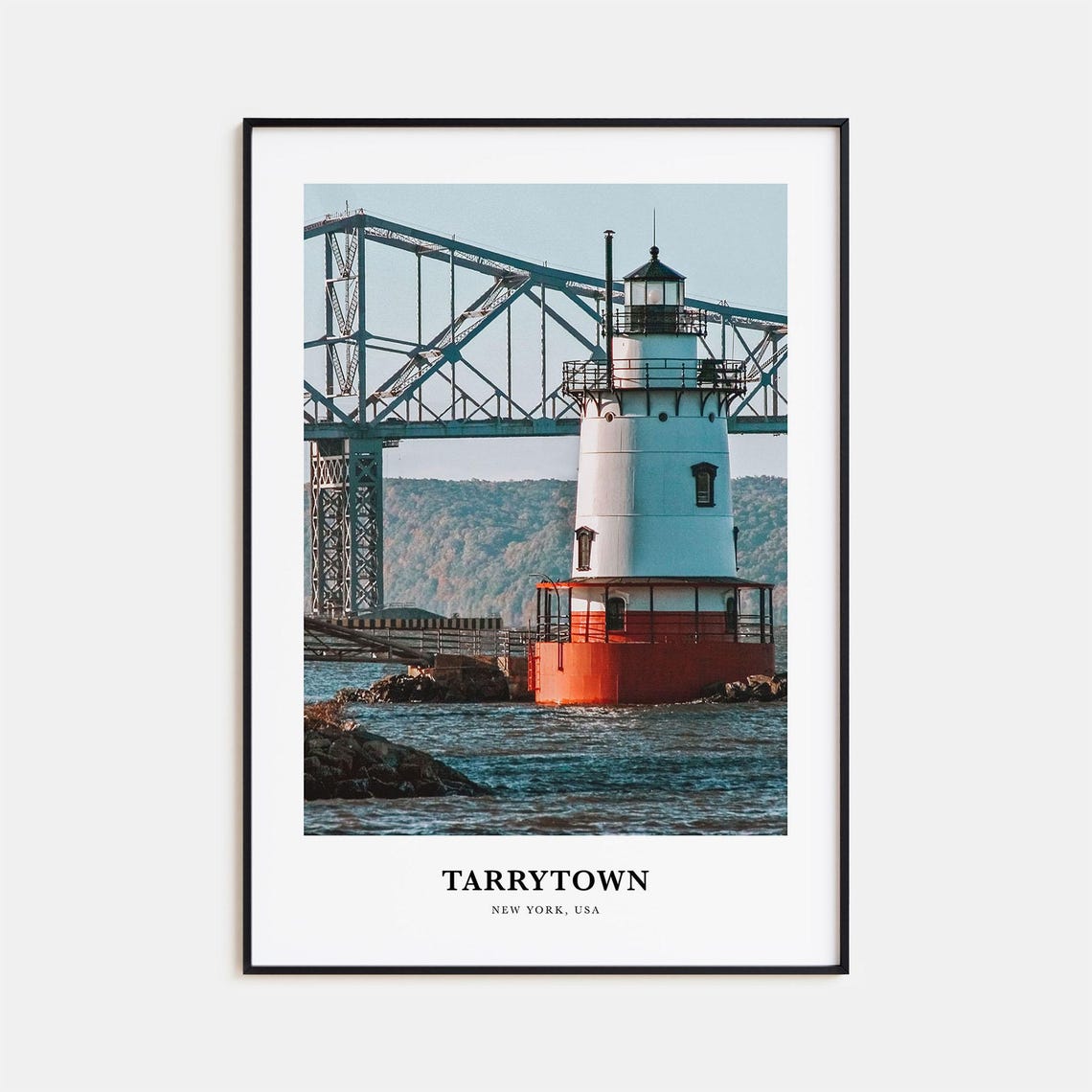 Tarrytown Print Tarrytown Photo Poster Tarrytown Travel Wall Art Tarrytown Map Print Tarrytown Photography Print New York Usa