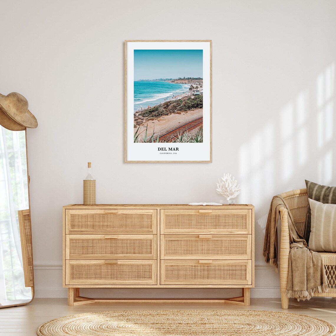 Del Mar Travel Poster, California Place Print - Image 2