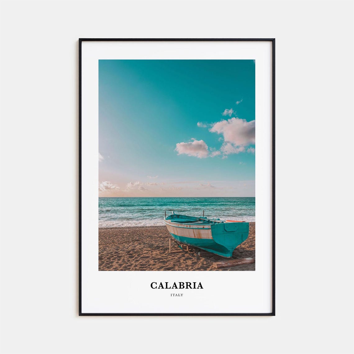 Calabria Print No 1 Calabria Photo Poster Calabria Travel Wall Art Calabria Map Print Calabria Photography Calabria Wall Dcor Italy
