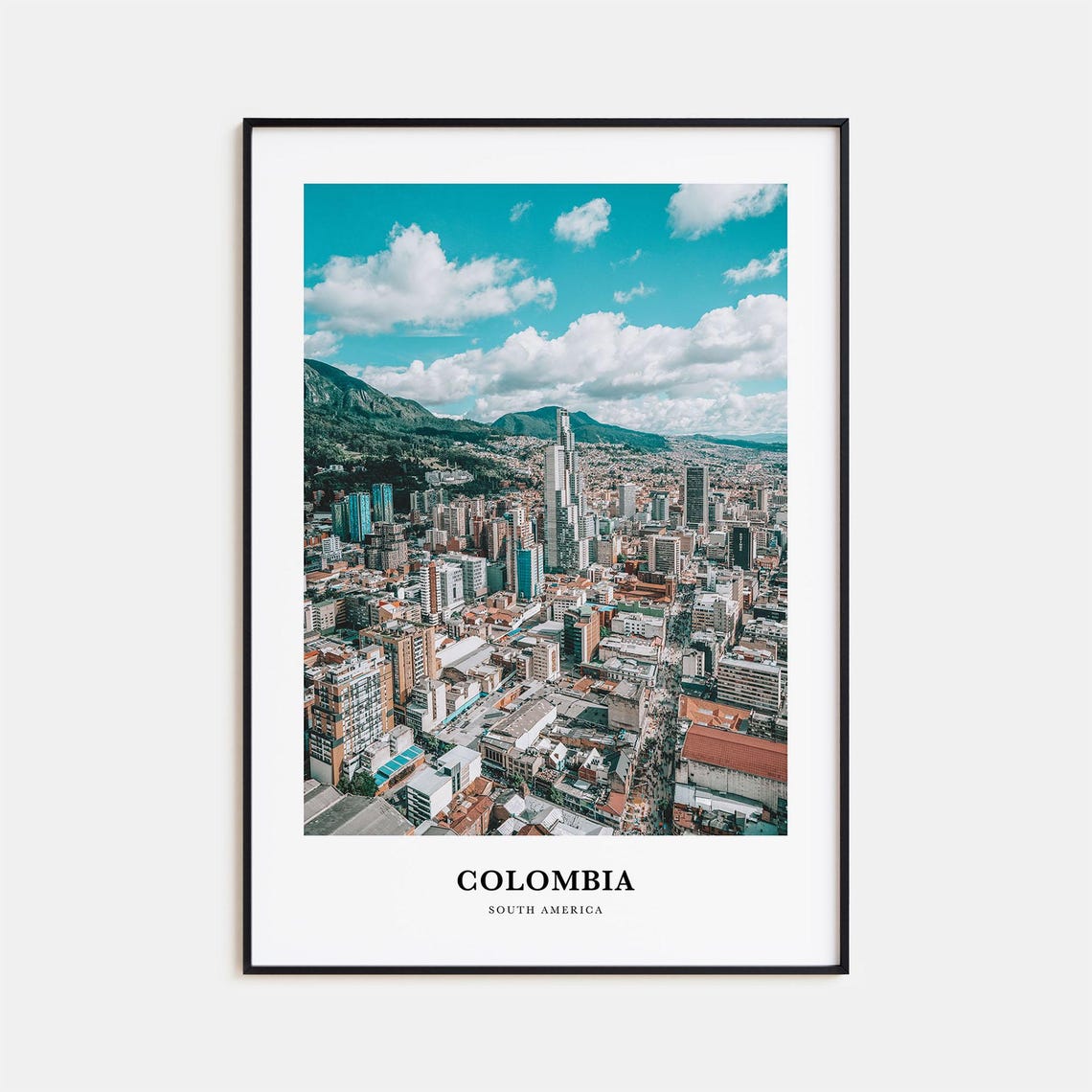 Colombia Print No 1 Colombia Photo Poster Colombia Travel Wall Art Colombia Map Print Colombia Photography Colombia Wall South America