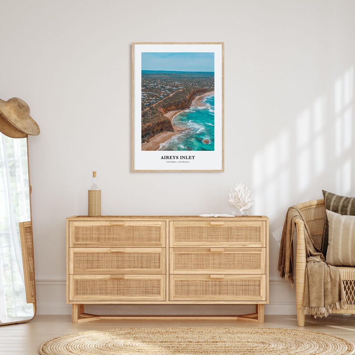Aireys Inlet Travel Poster, Victoria Australia - Image 2