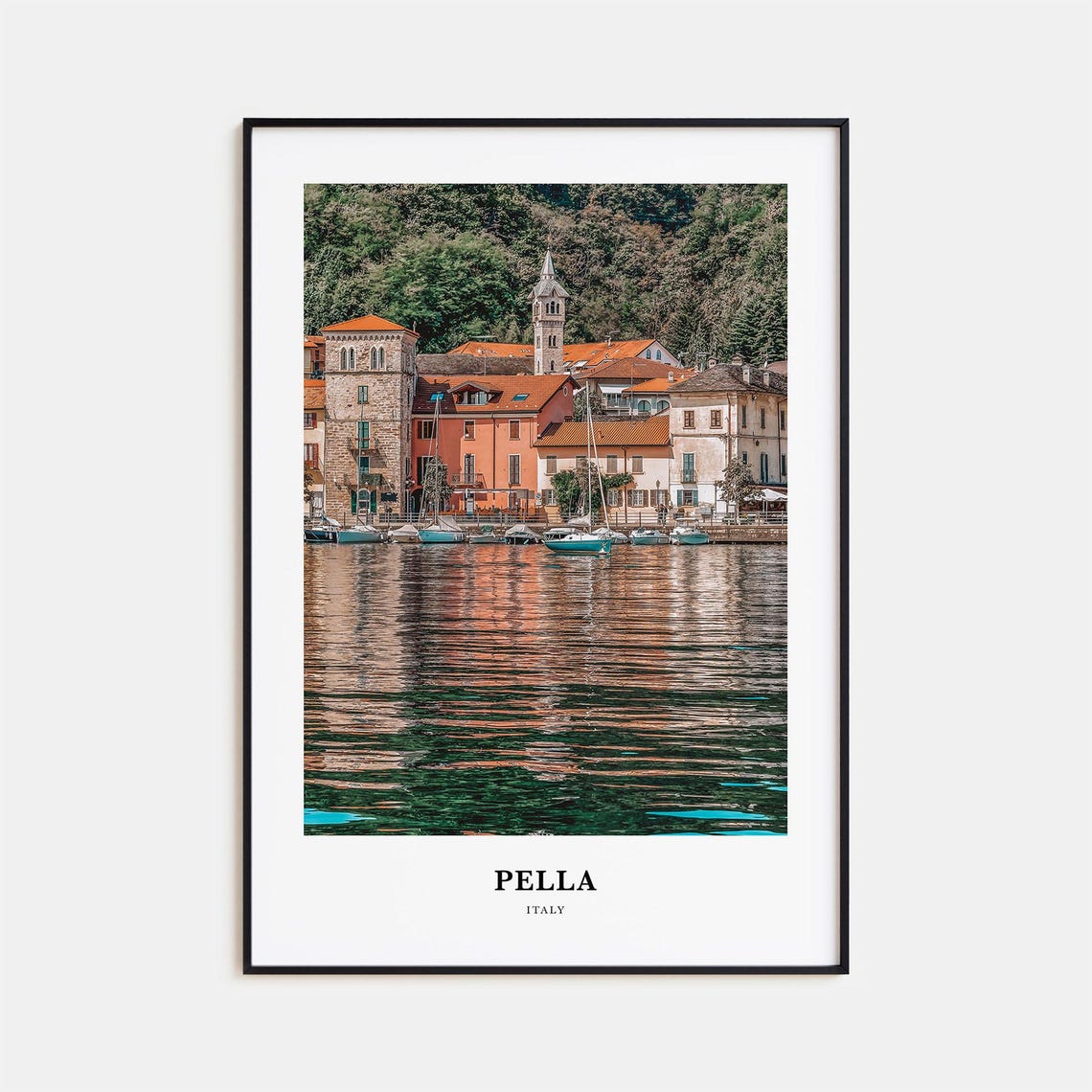 Pella Print Italy No 1 Pella Photo Poster Pella Travel Wall Art Pella Map Print Pella Photography Print Pella Wall Dcor