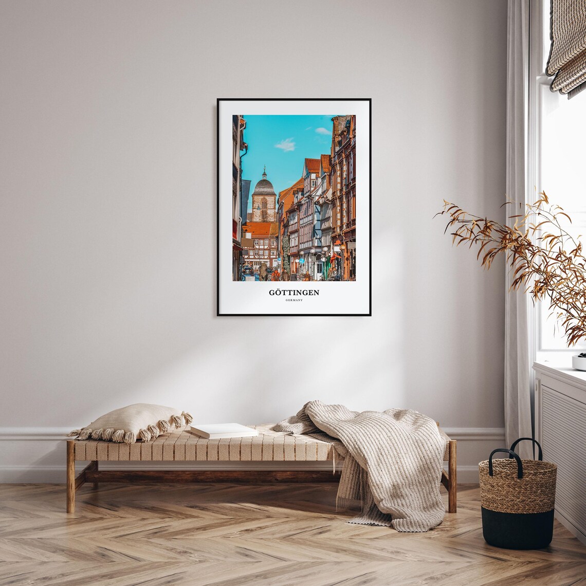 Gottingen Travel Poster, Germany Place Print - Image 3