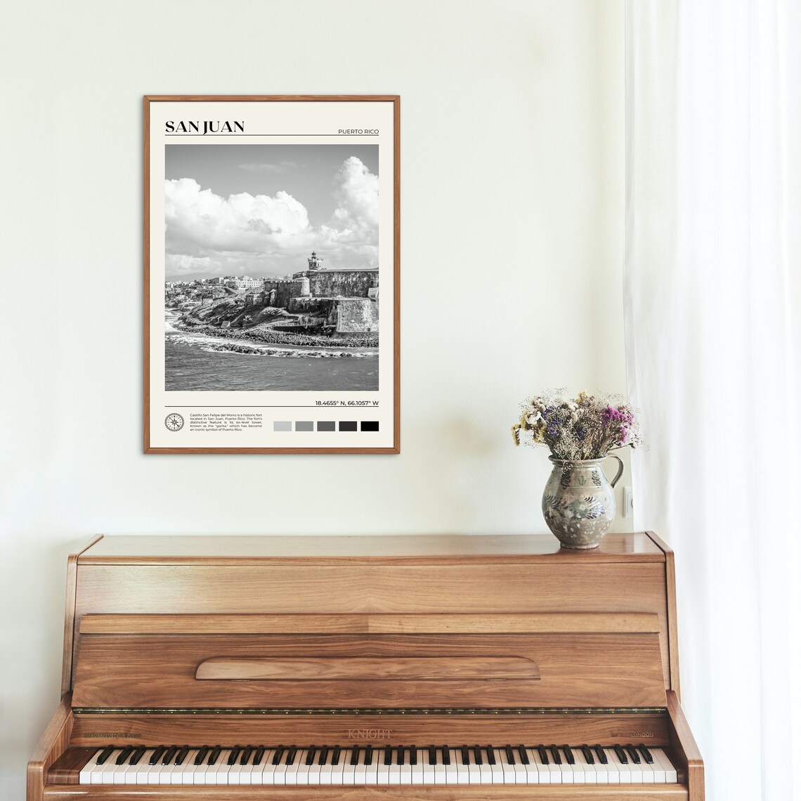 San Juan Poster Print Puerto Rico Wall Art - Image 2