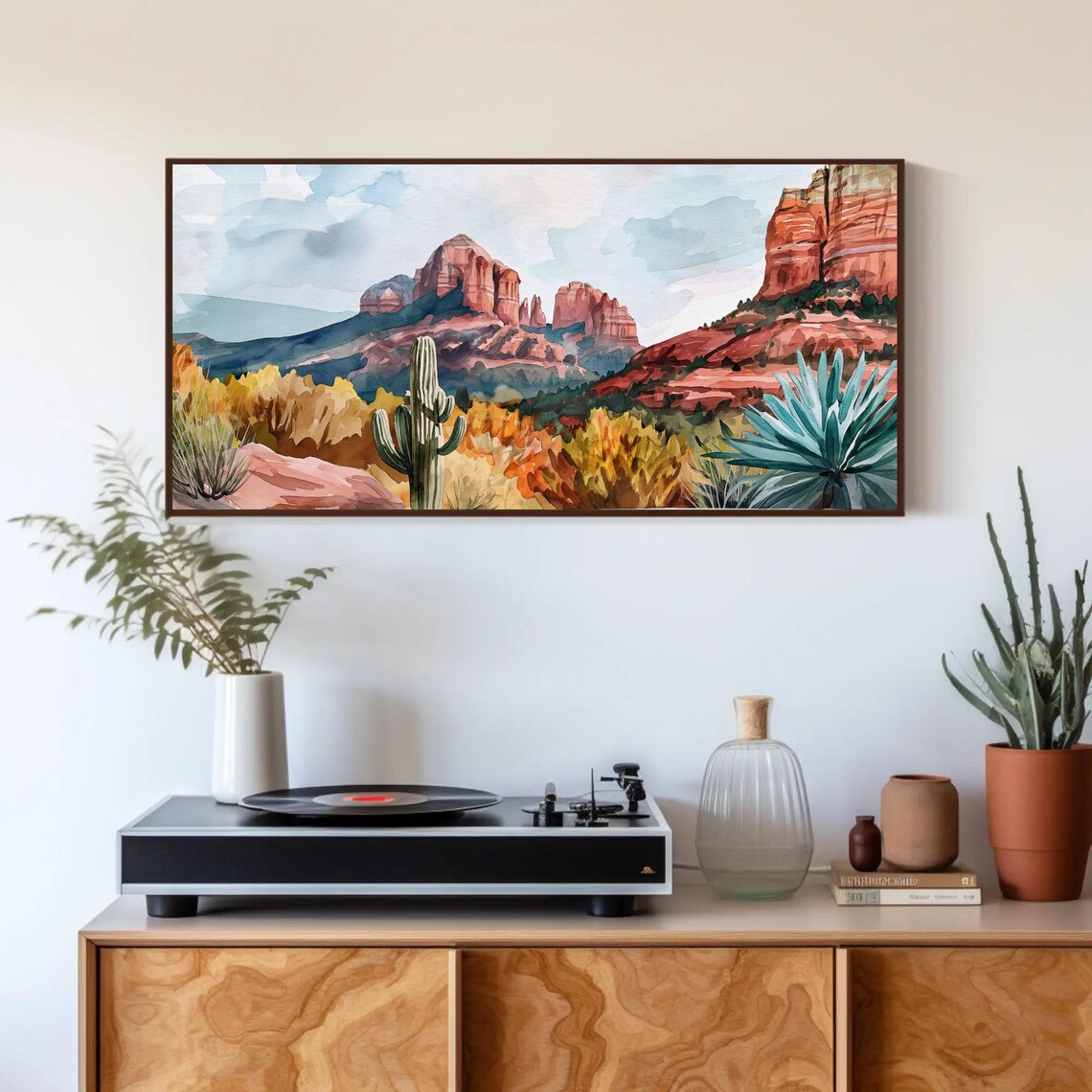 Sedona Desert Landscape, Arizona Travel Poster - Image 5