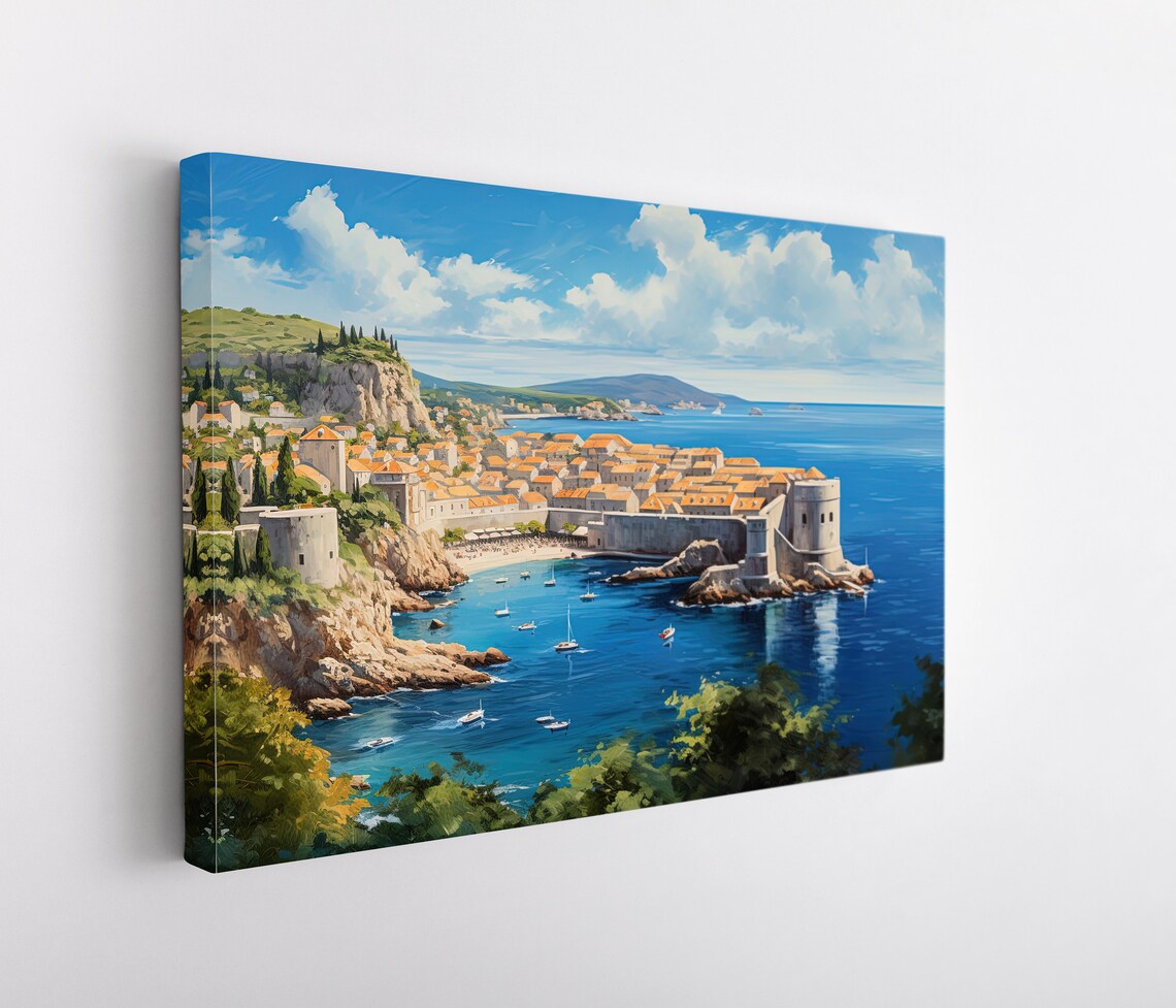 Dubrovnik Travel Art Print, Croatia Wall Decor - Image 5