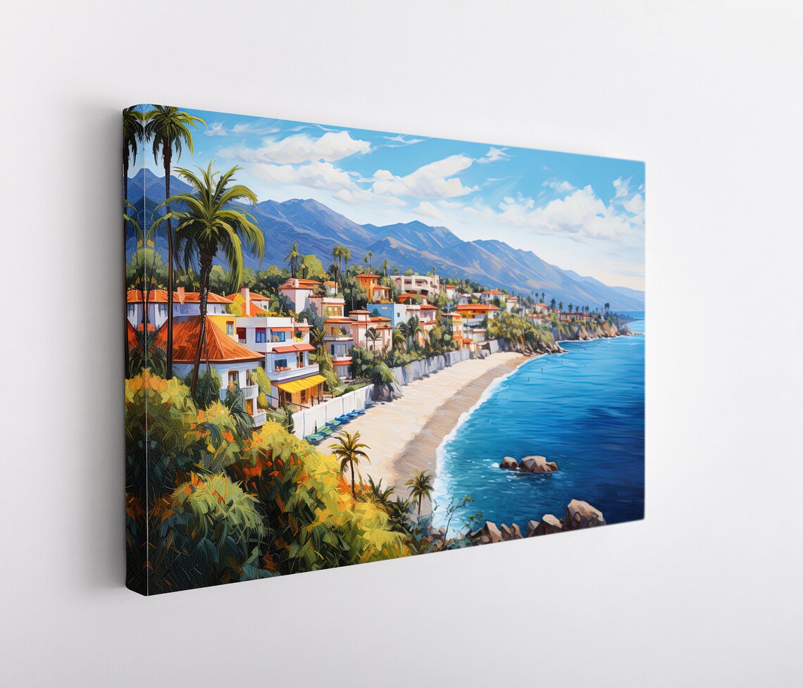 Puerto Vallarta Travel Poster, Mexico Art Print - Image 5