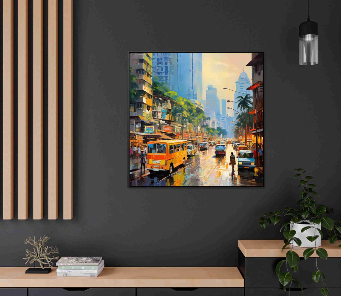 Mumbai Travel Poster, India Wall Art Print, Home Decor - Image 2