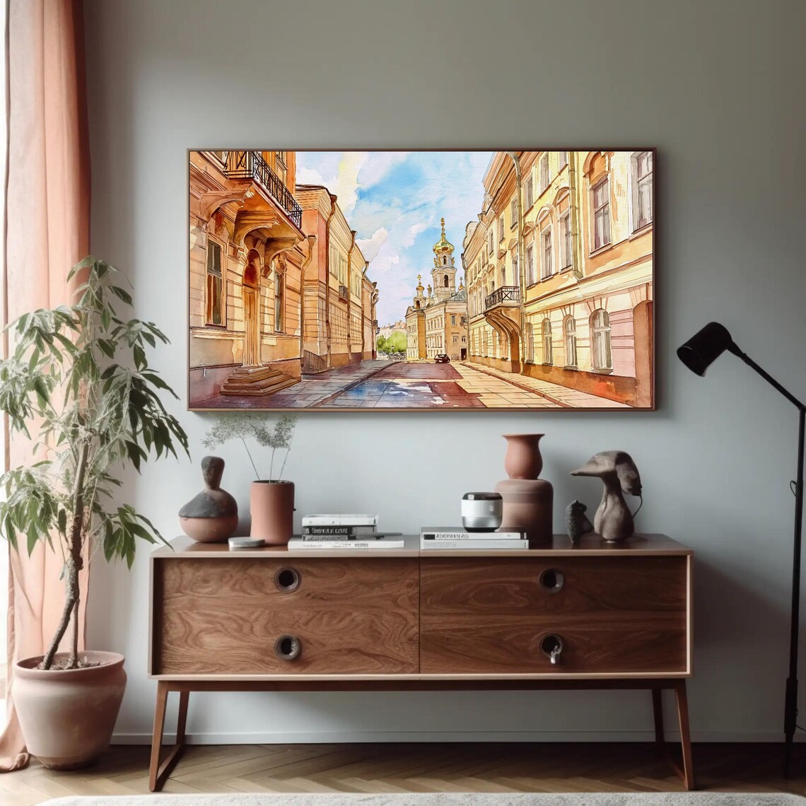 Saint Petersburg Streets Travel Poster, Russian City - Image 4