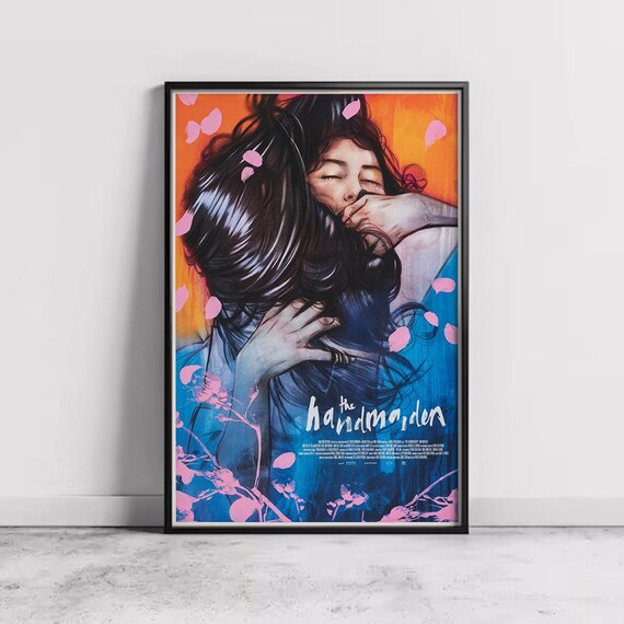 The Handmaiden Park Chan Wook Romantic Painting Cherry Blossom Poster