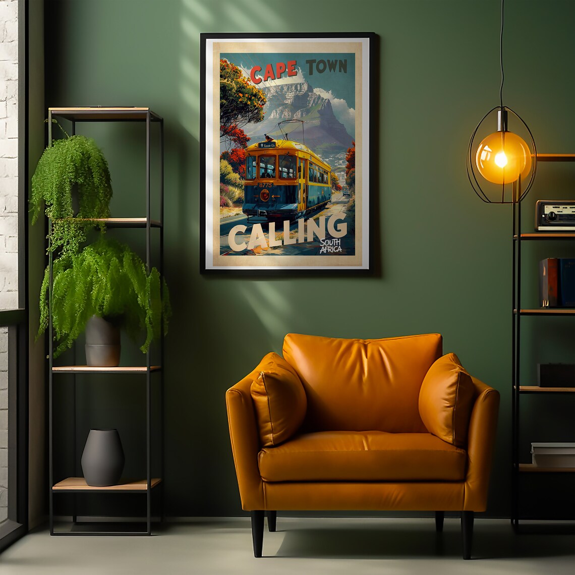 Cape Town Travel Prints Posters South African Art For Home Decor - Image 2