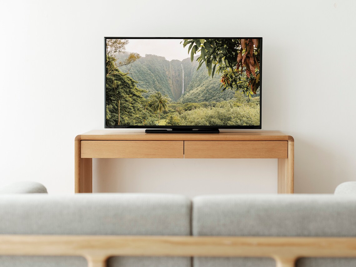 Hawaii Landscape Tropical Jungle Art Print - Image 3