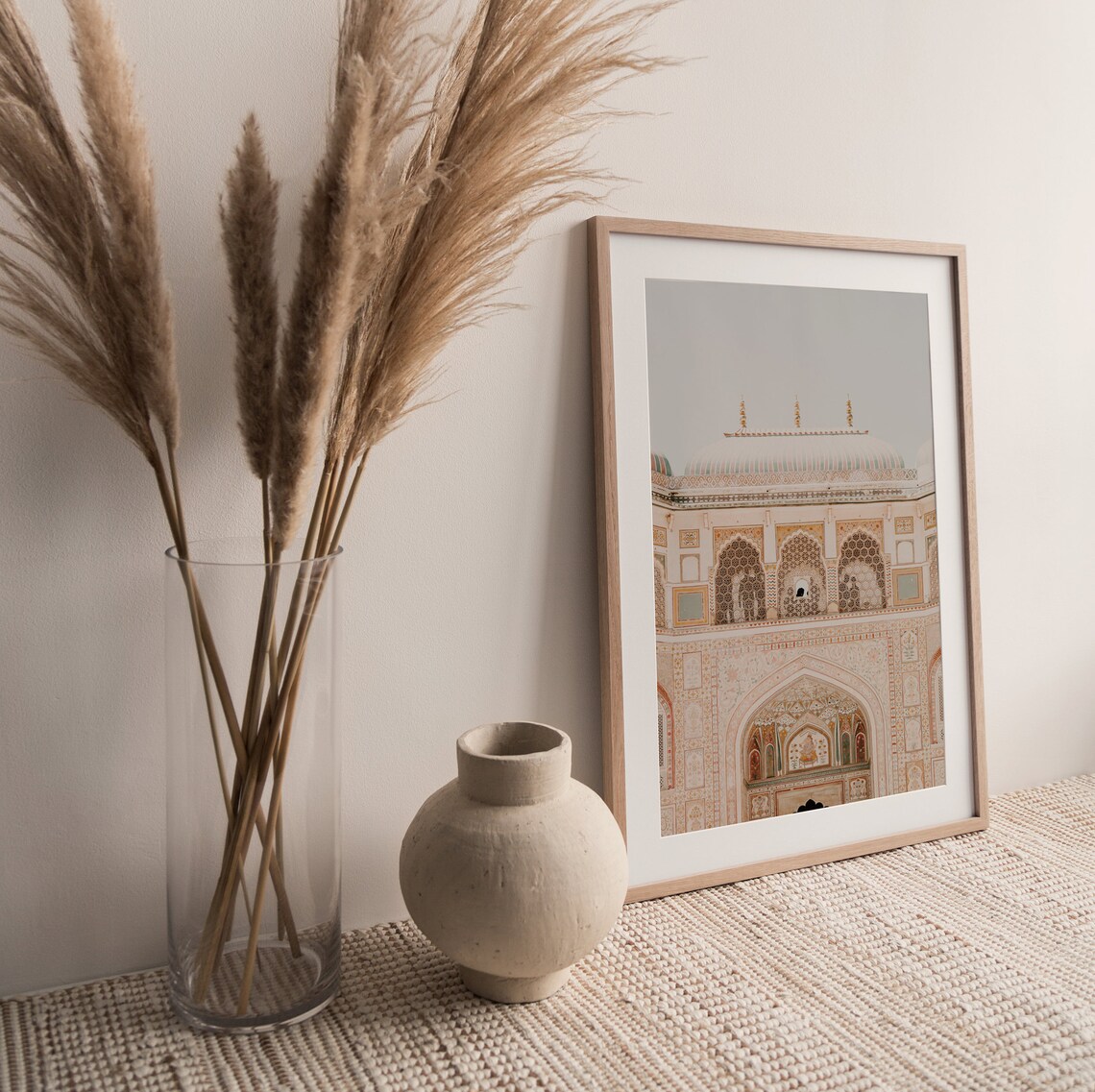 Amber Fort Moroccan Indian Architecture Art Print - Image 2