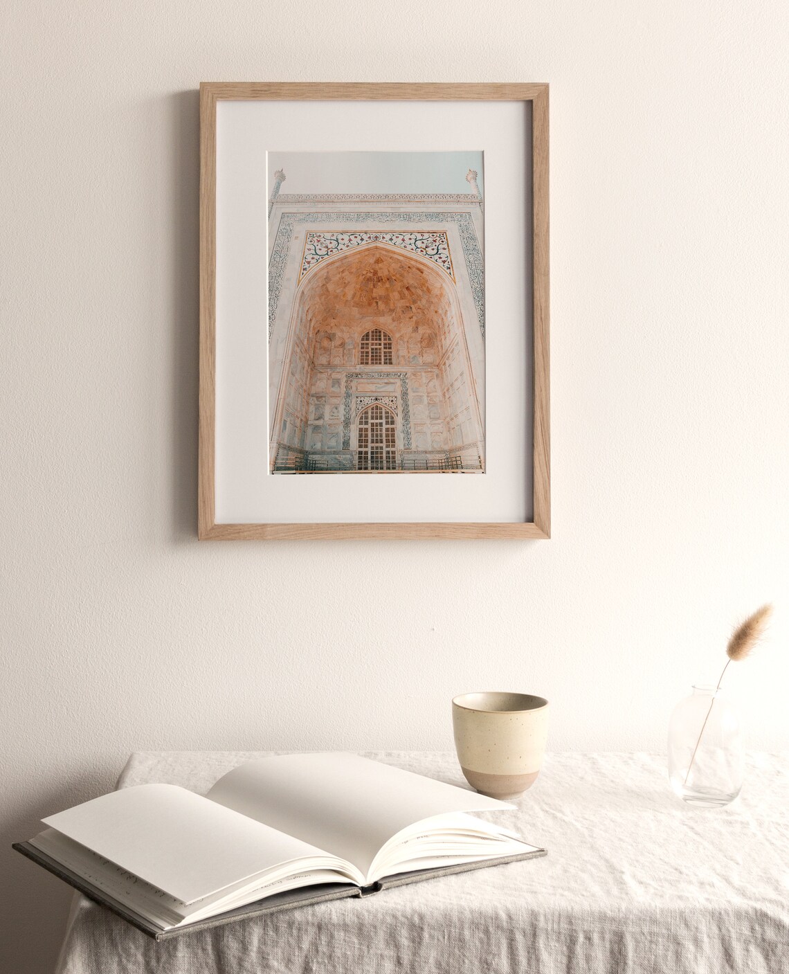 Moroccan Door Print, Pastel Architectural Art Print - Image 3