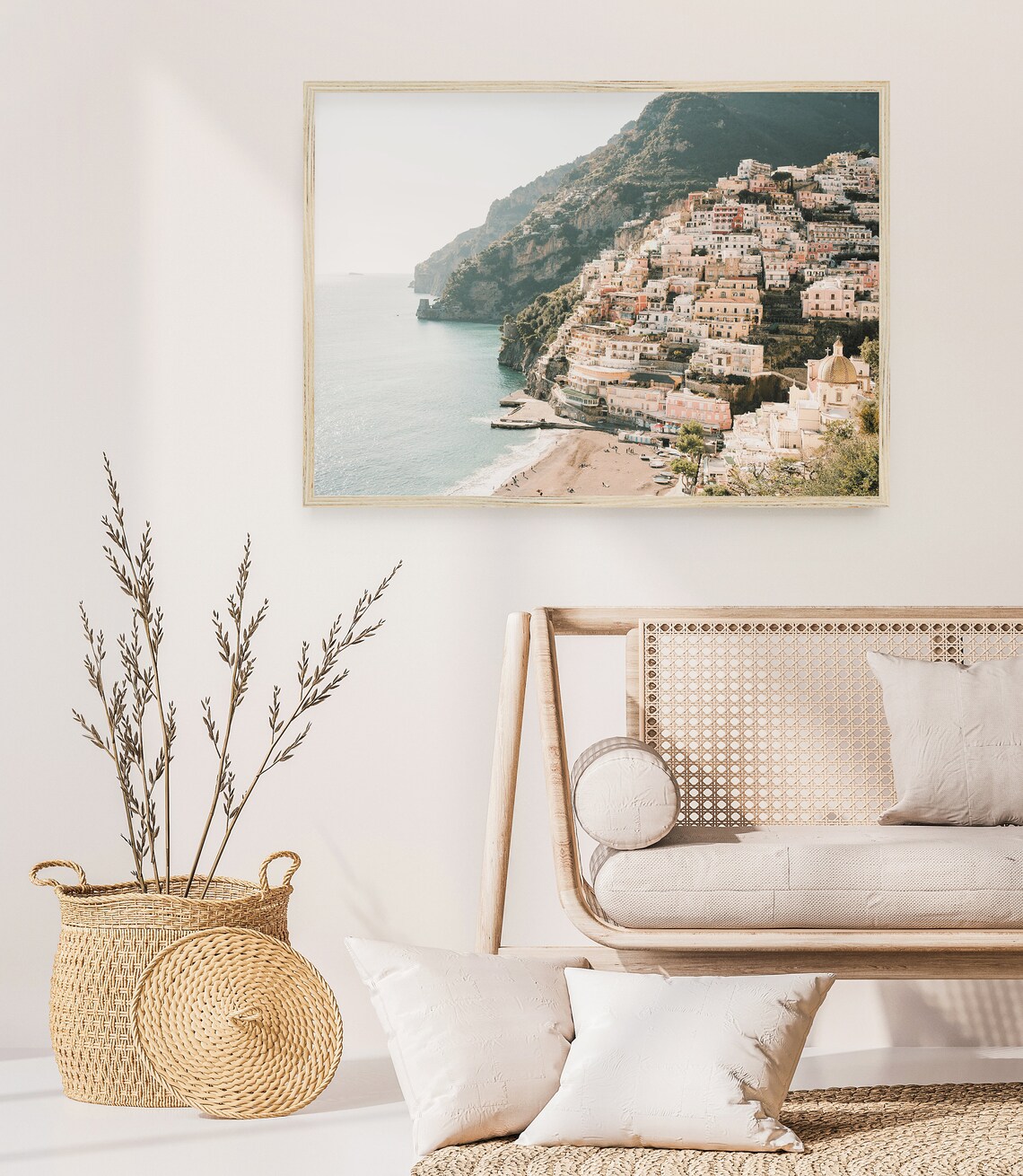 Positano Wall Art, Amalfi Coast Travel Poster - Image 3