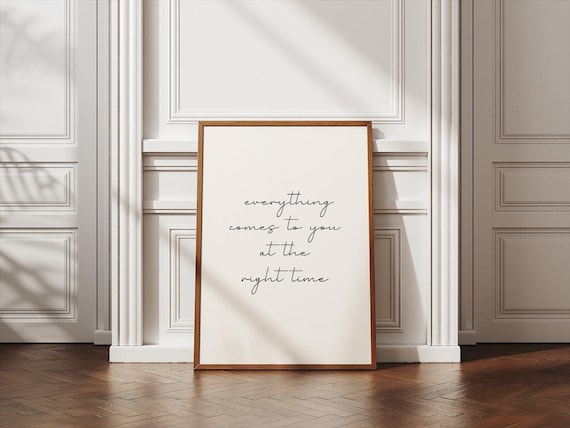 Quote Gallery Wall Print Typography Home Decor Writting Home Wall Art Decor Typographic Print Poster Lettering Photo