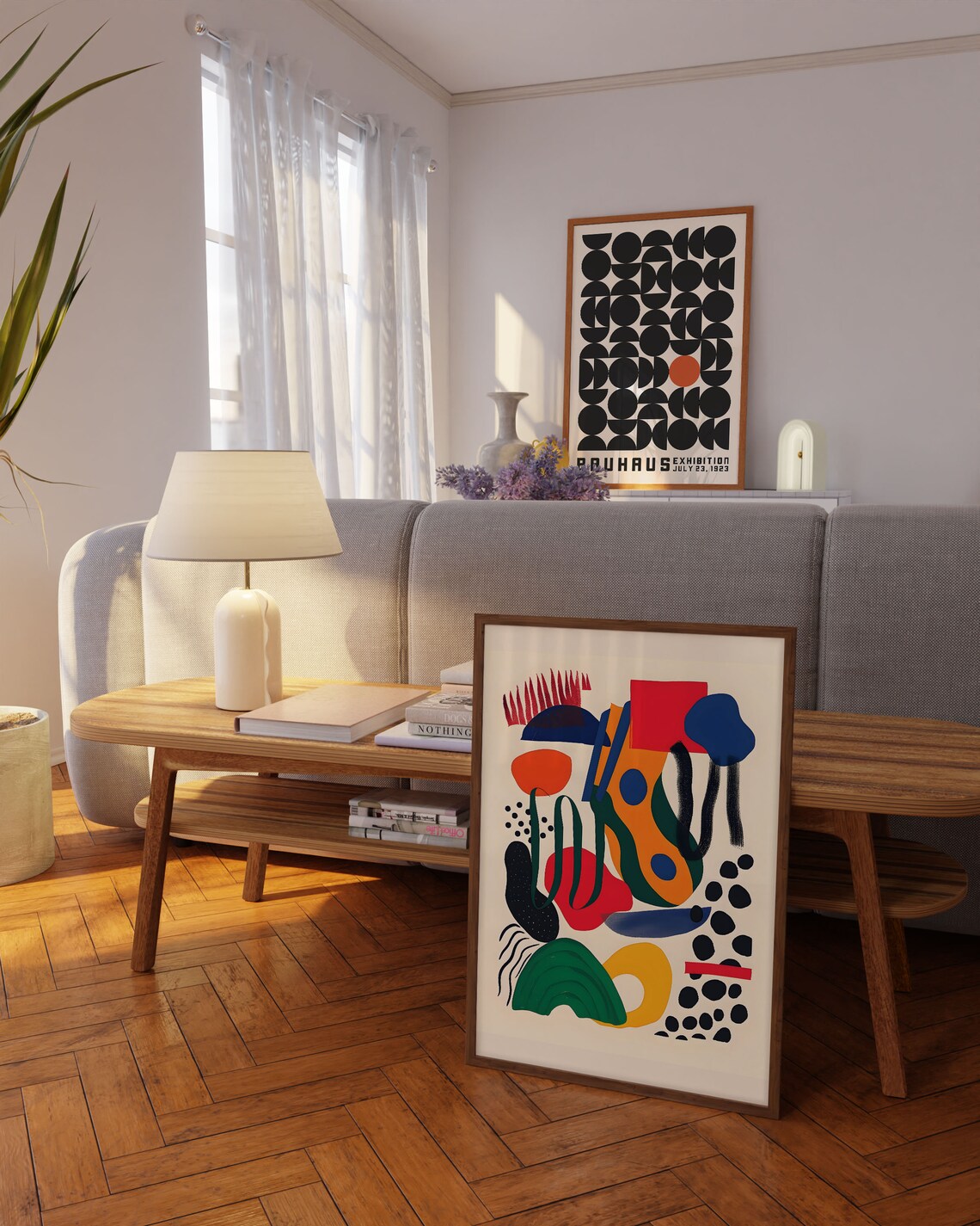 Eclectic Maximalist Contemporary Art Print - Image 2