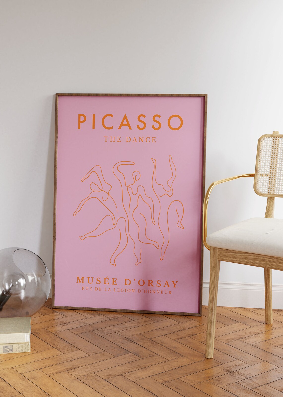 Picasso The Dance Retro Museum Exhibition Poster - Image 3