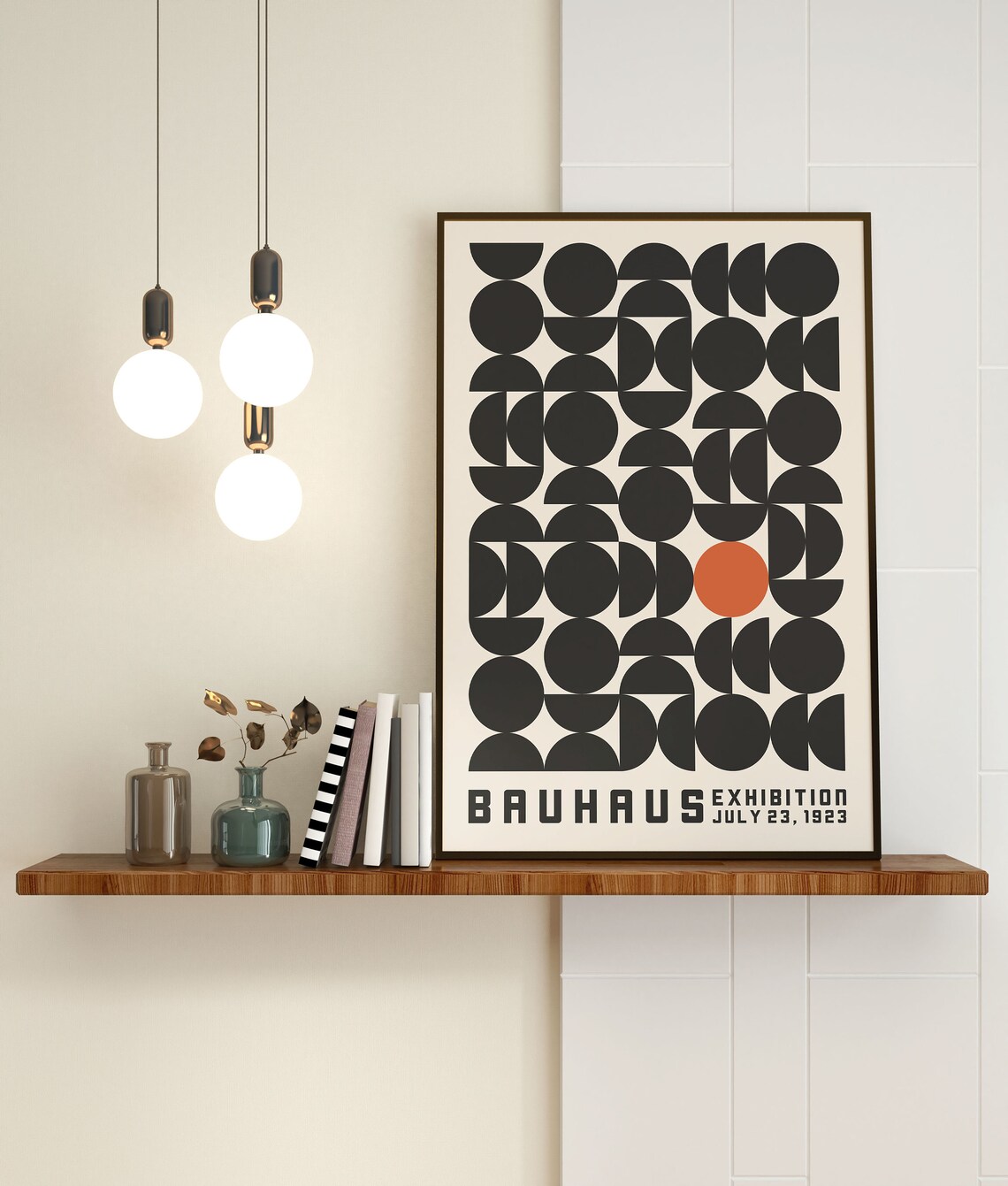 Bauhaus Exhibition Poster 1923, Minimalist Poster Print - Image 2