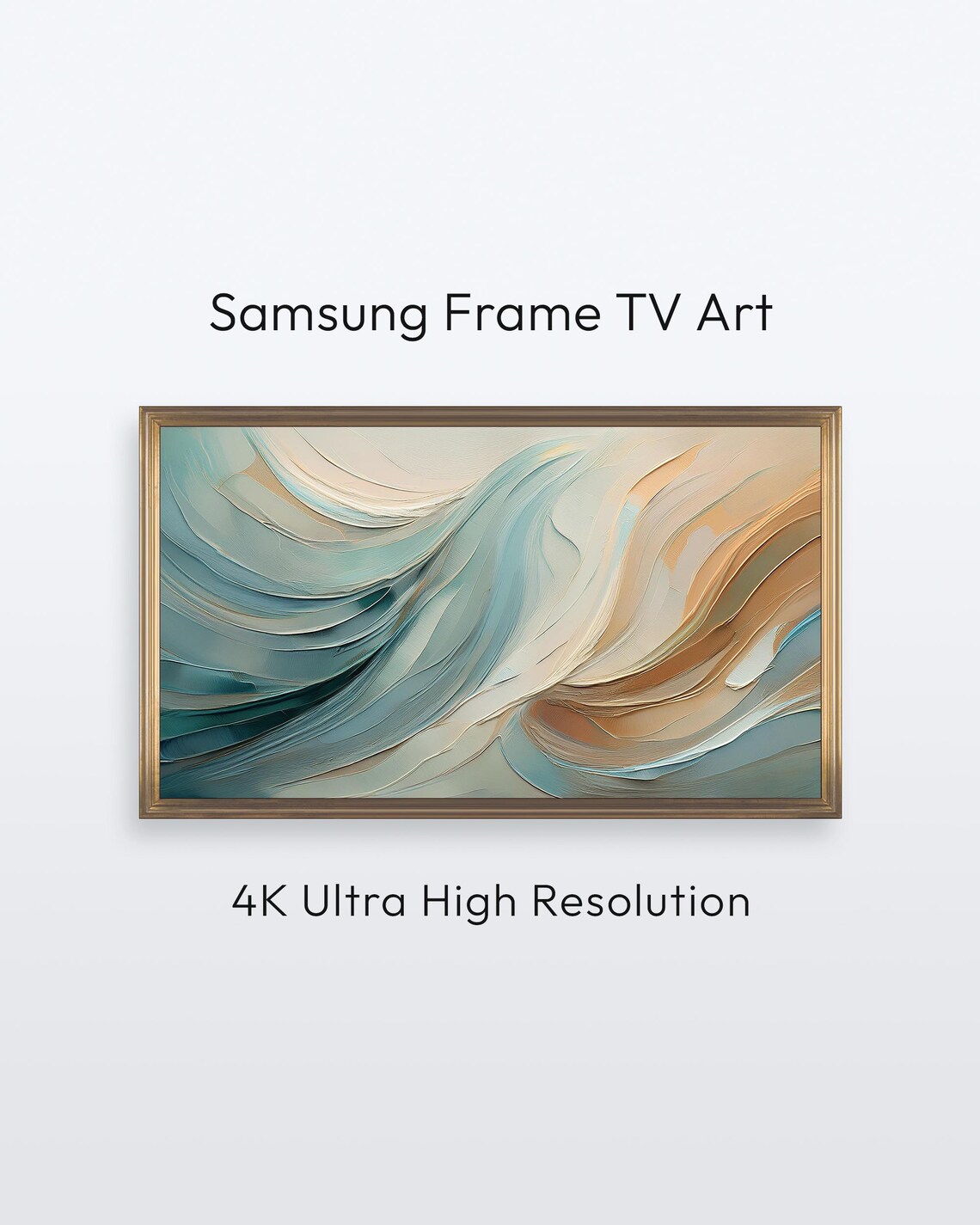 Minimalist Abstract Art, Modern Pastel Painting
