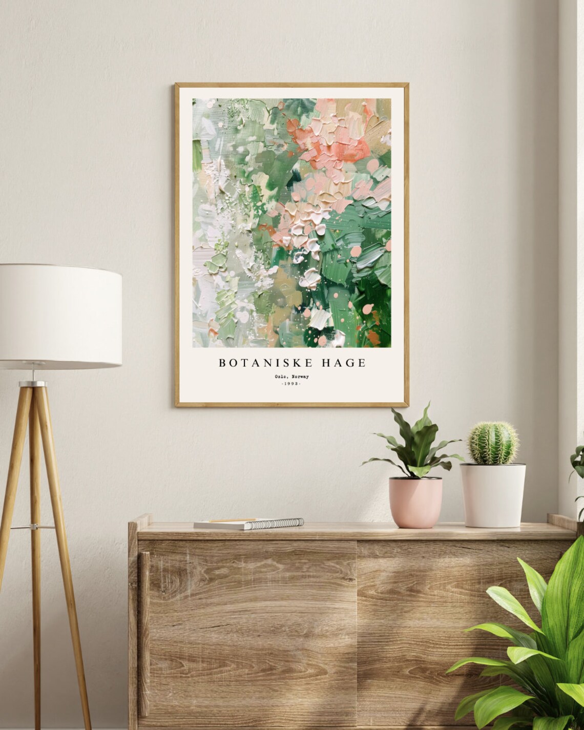 Boho Floral Garden Painting, Oslo Flower Market - Image 2