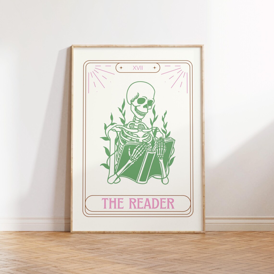 The Reader Tarot Card, Bookish Decor - Image 3