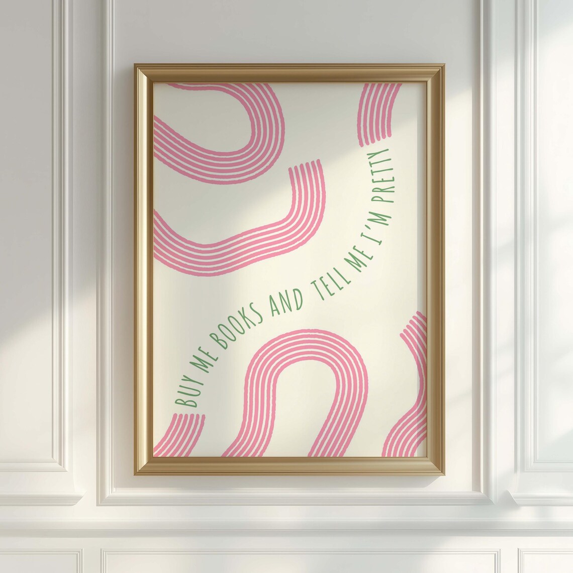 Retro Book Poster, Reading Nook Decor - Image 2
